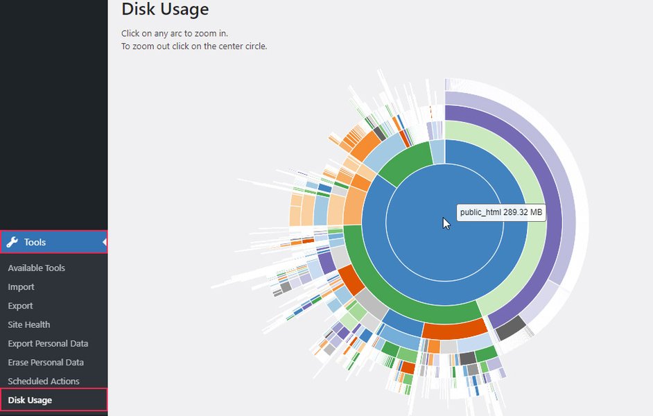 Disk Usage Monitoring Tool Interface