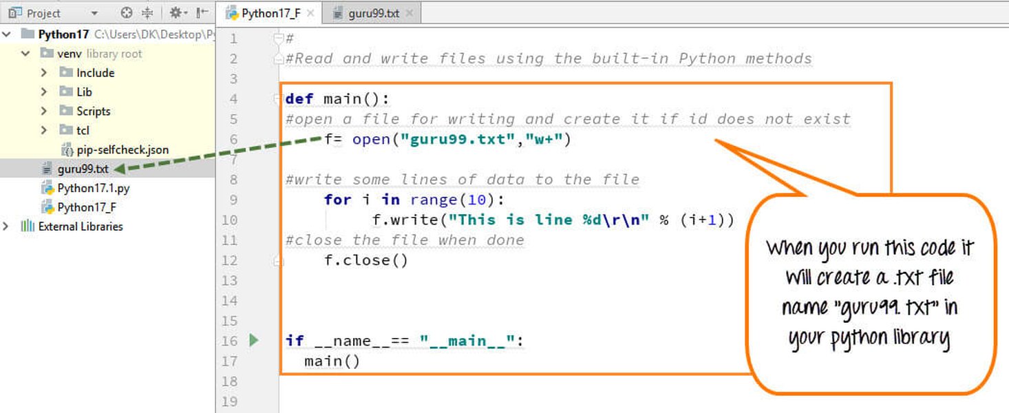 Writing to a file in Python