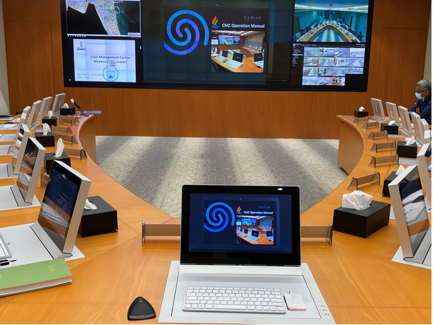 crisis management control room