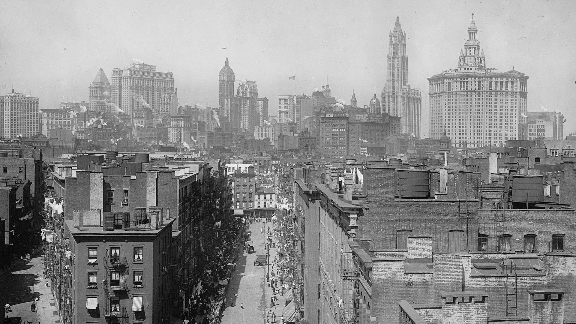 historical cityscape urban migration