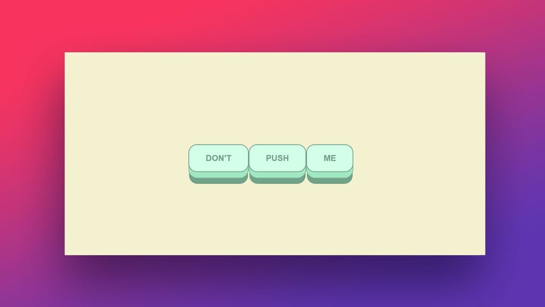 Boutons 3D en CSS