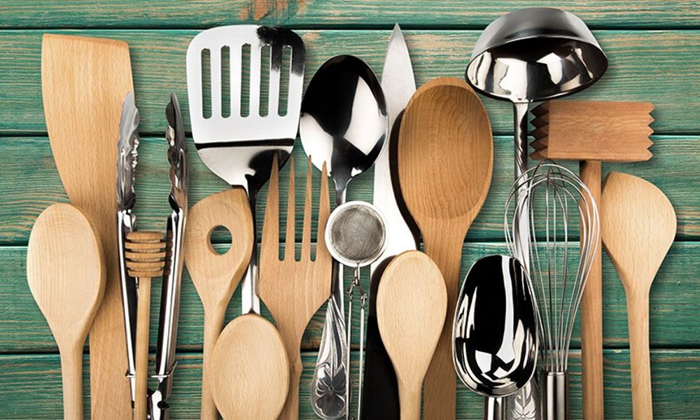 kitchen utensils and food preparation