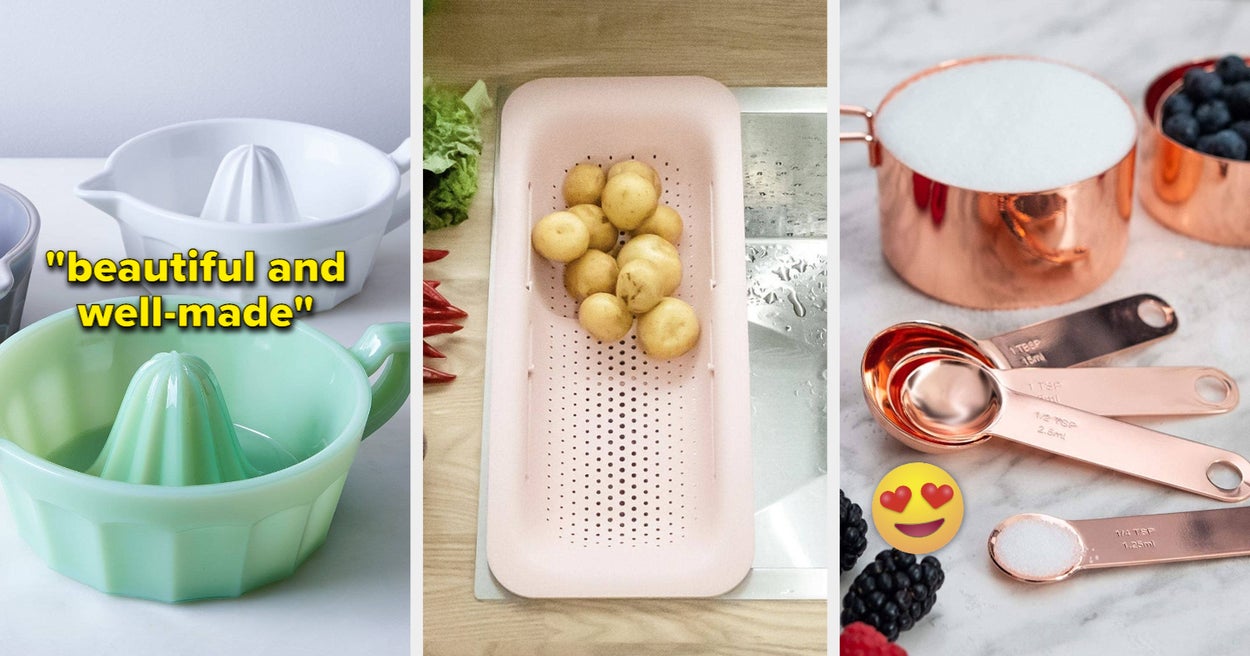 scenic kitchen utensils and ingredients