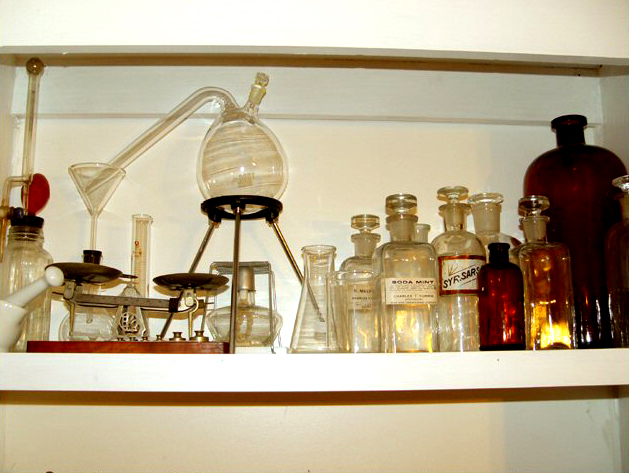 historical laboratory research equipment