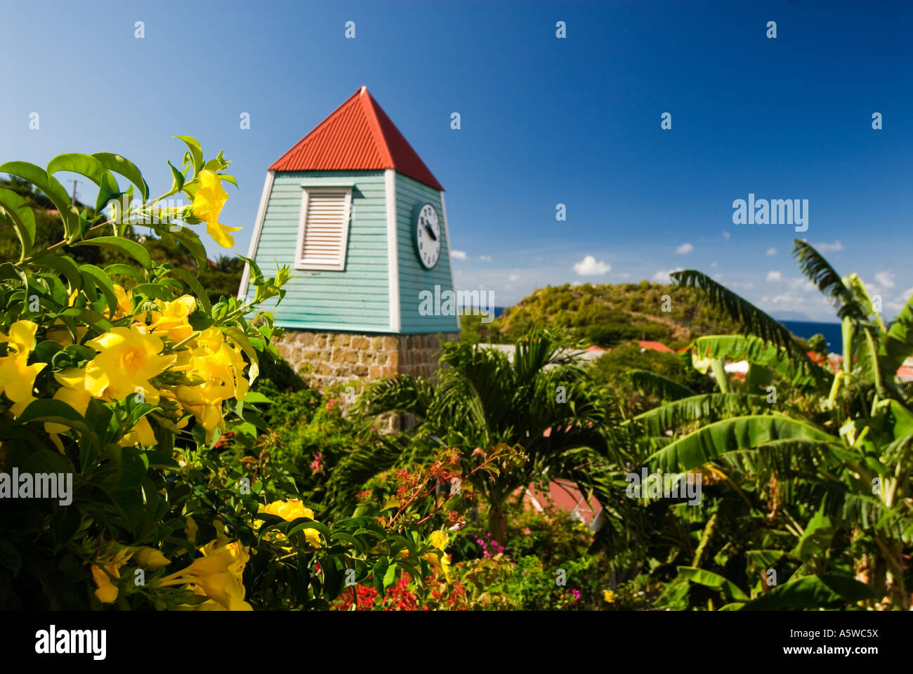 swedish clock scenery