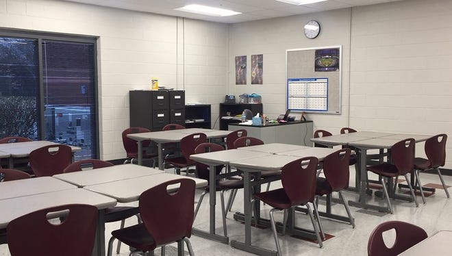 local school building classroom
