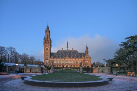 international court building and global organizations