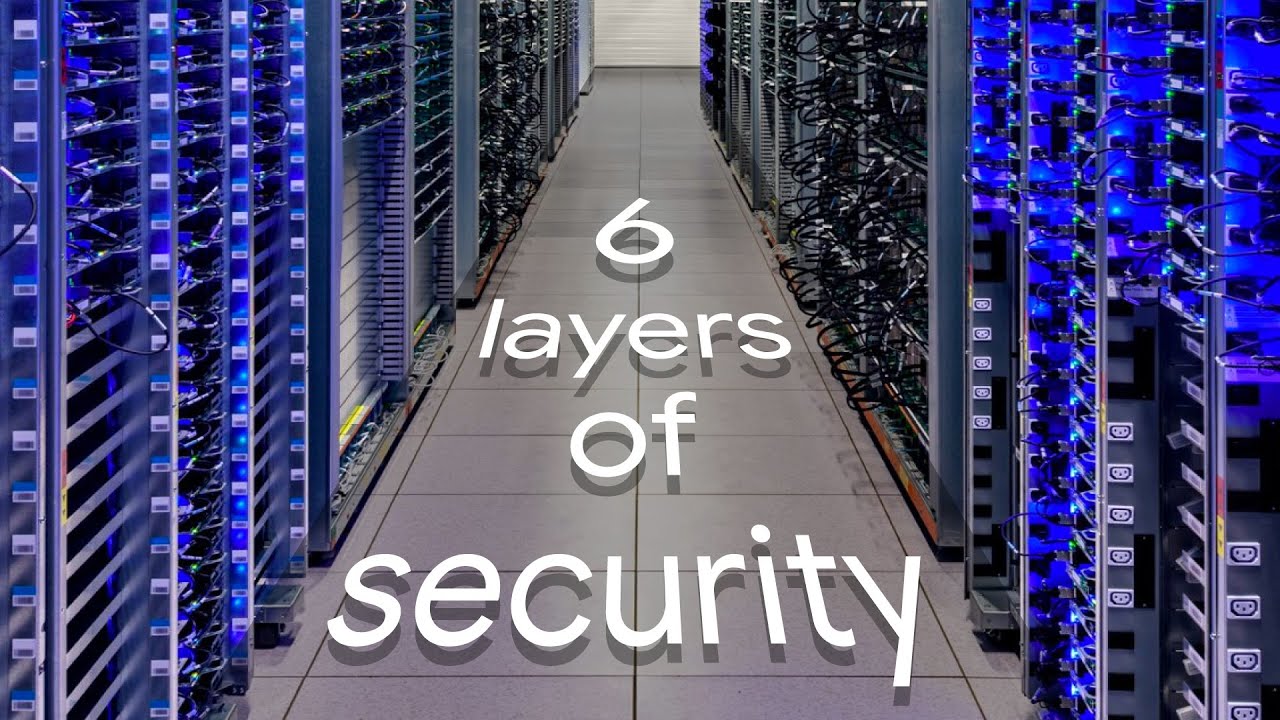 scenic view of secure server room