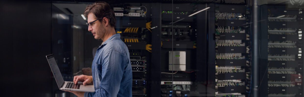 server room cybersecurity monitoring