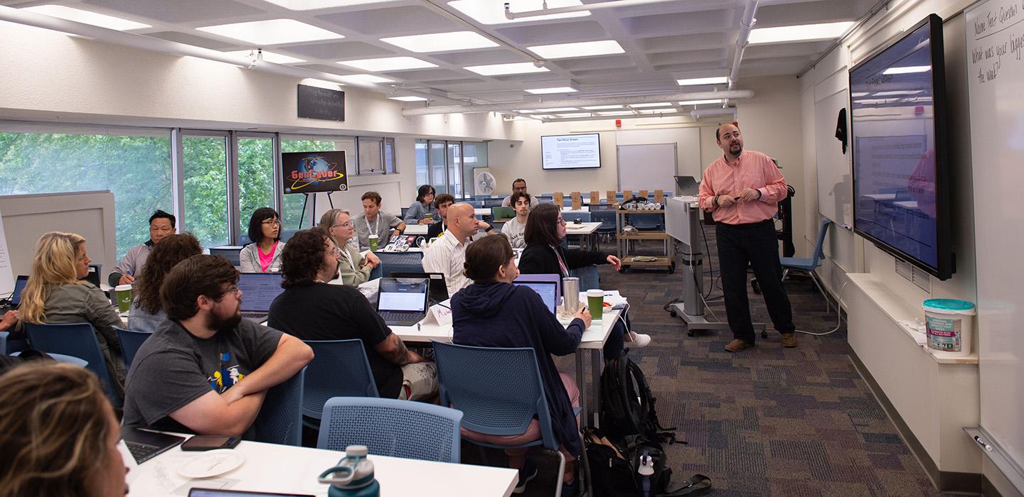 training session classroom cybersecurity