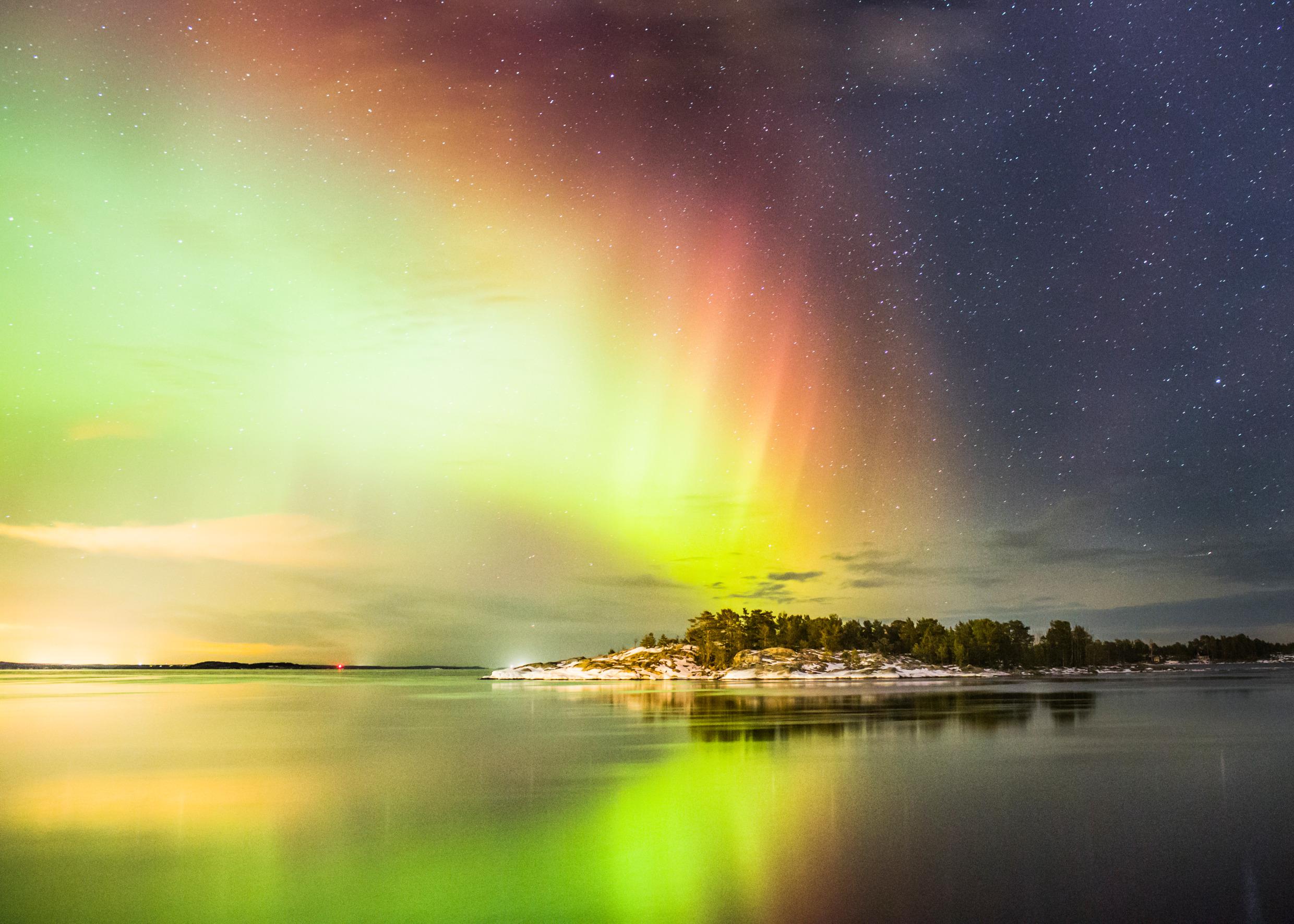 scenic swedish landscape and cultural icons