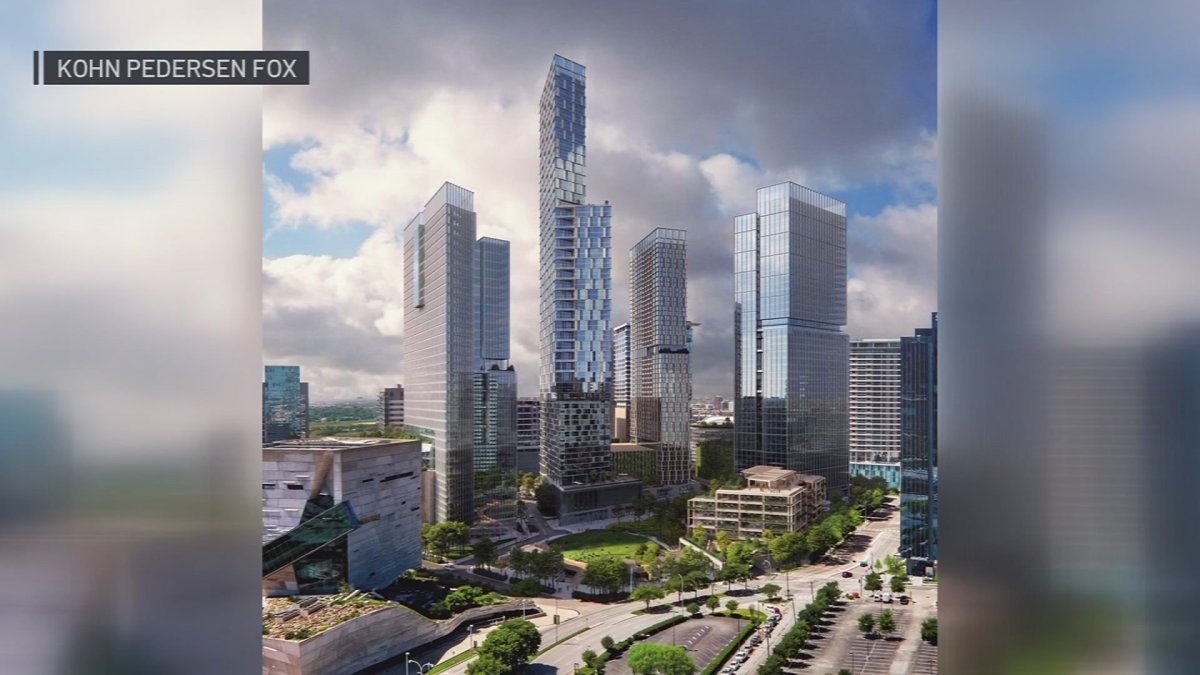 urban skyline construction Dallas