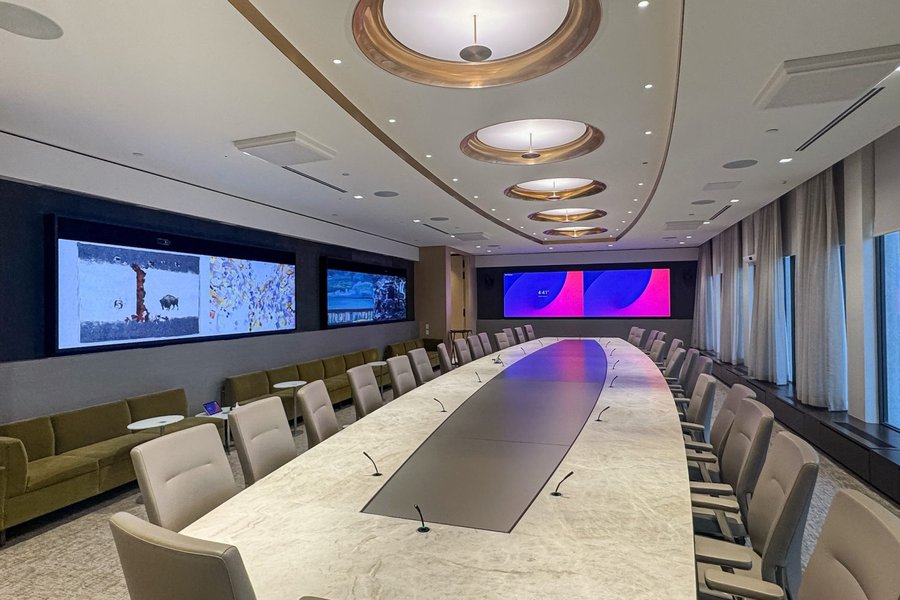 executive finance meeting boardroom