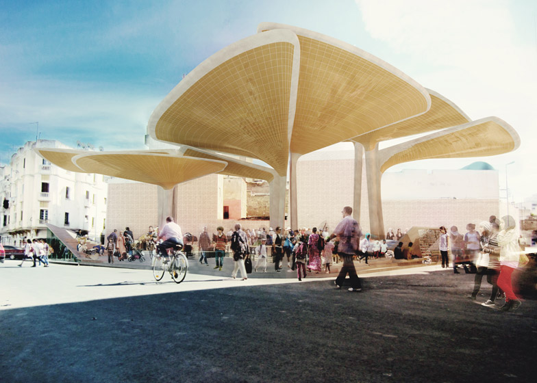 moroccan marketplace architecture