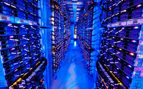 scenic data centers and computer servers