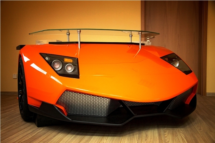 luxury office furniture and high end sports cars