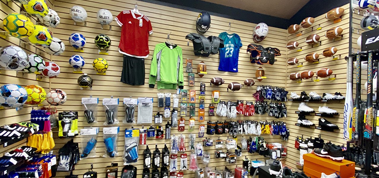 sports equipment shop