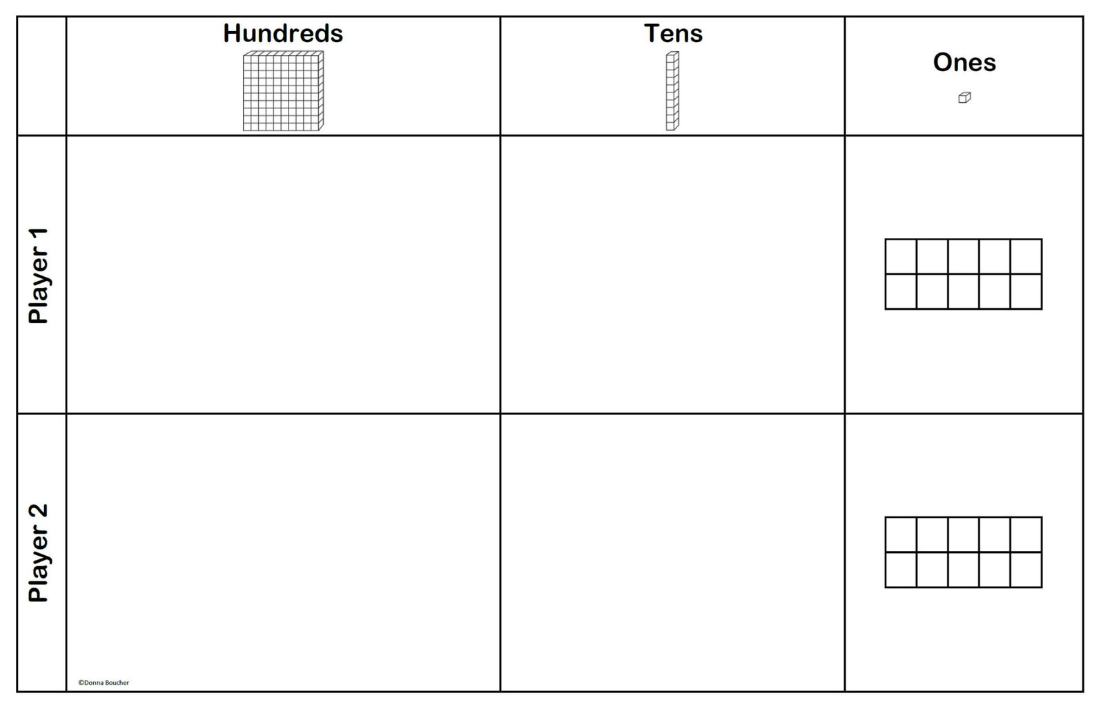 comparison charts and numbers on paper