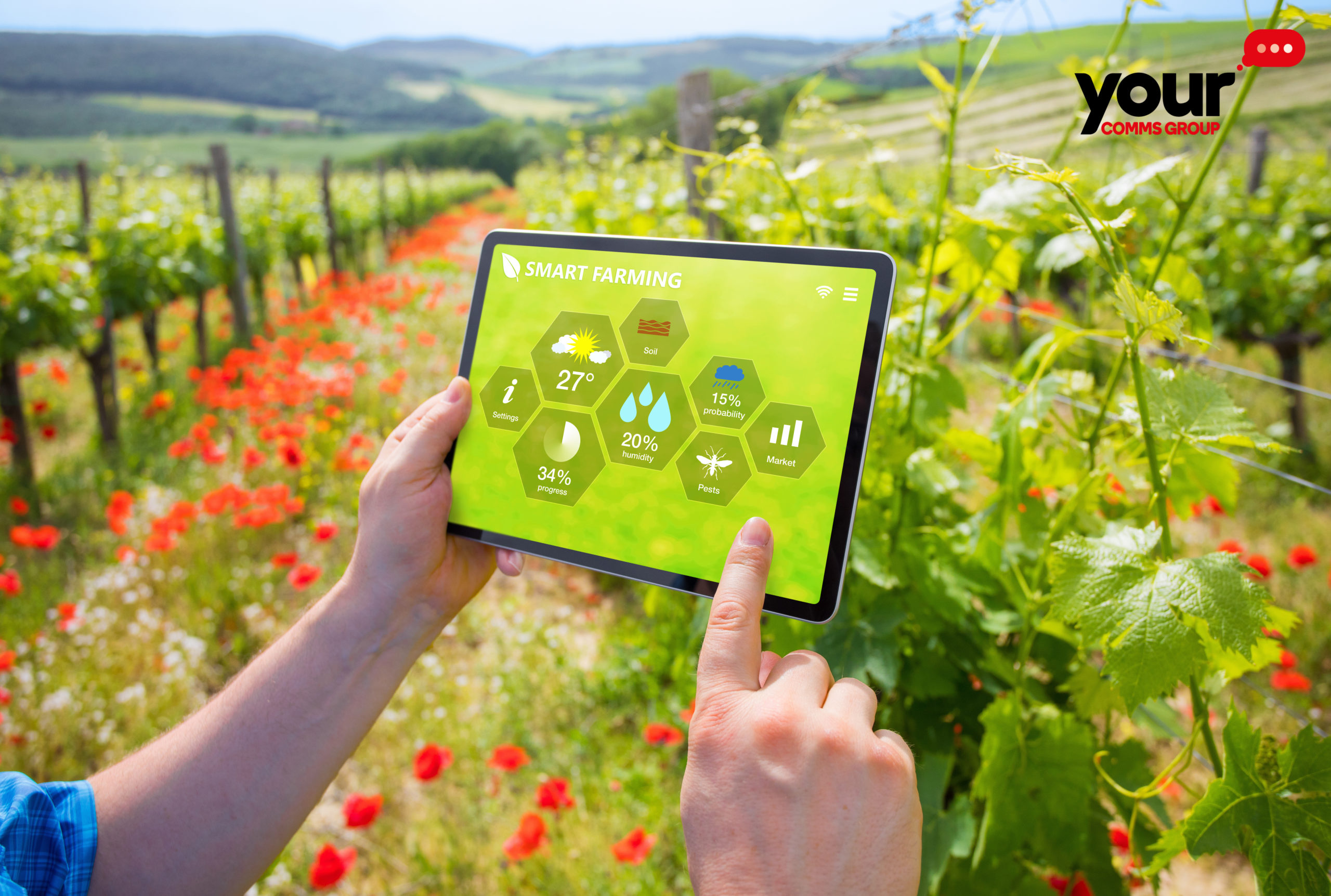 smart farm scene