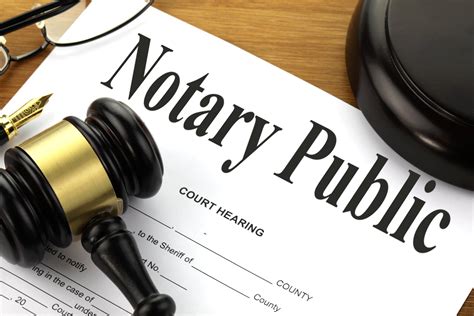 legal documents notary office