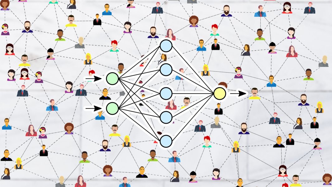 Illustration of a Graph Neural Network