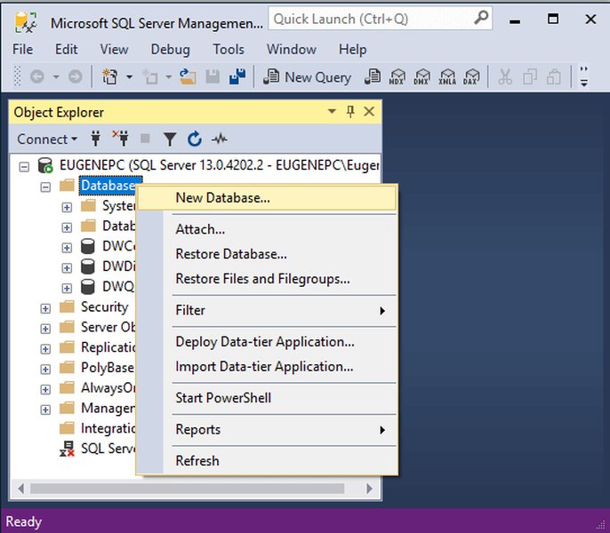 Архитектура MS SQL Server