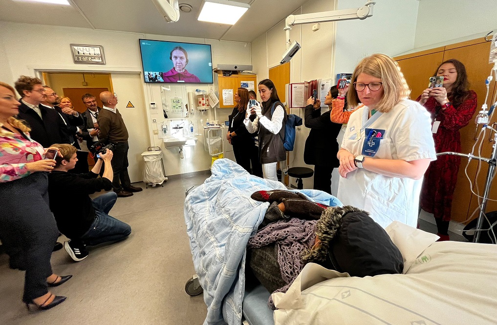 healthcare demonstration session