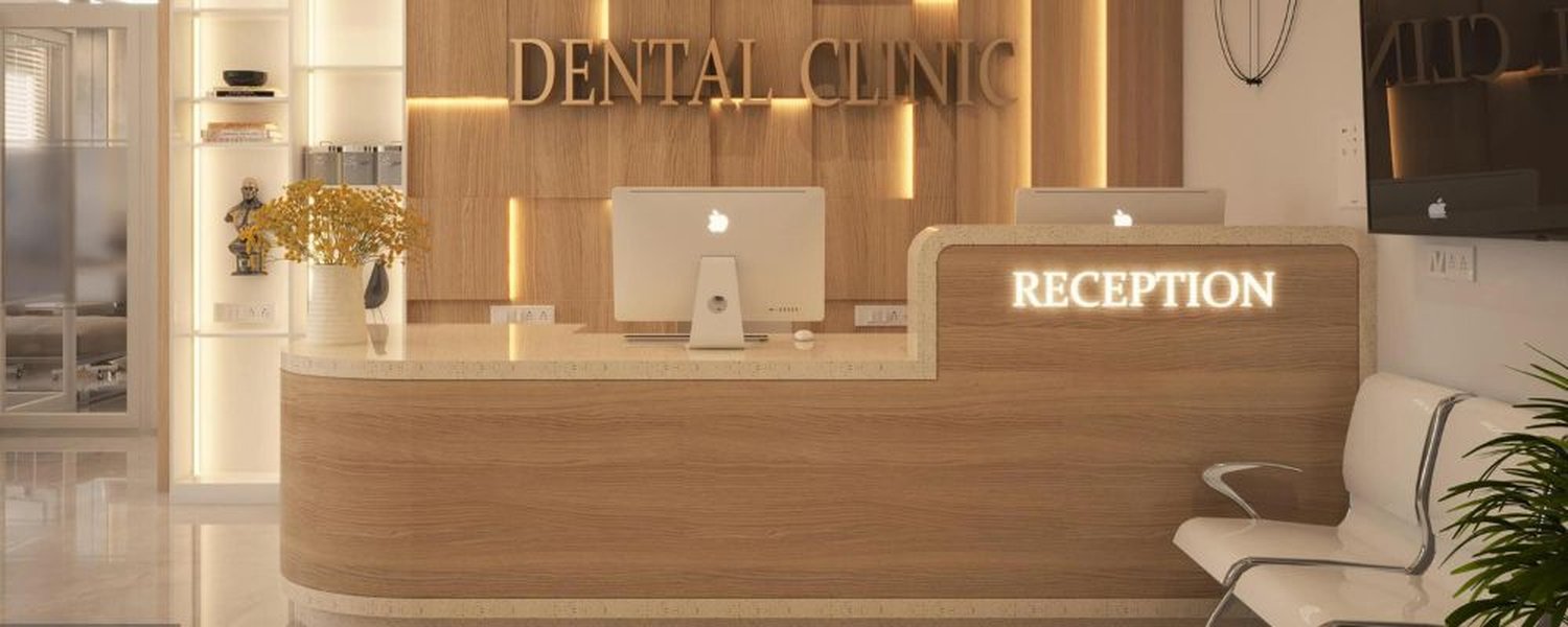 dental clinic reception and equipment