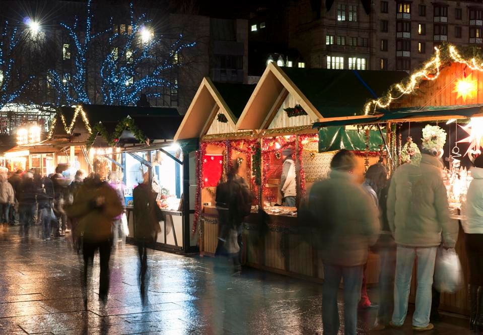 festive shopping trends market stores