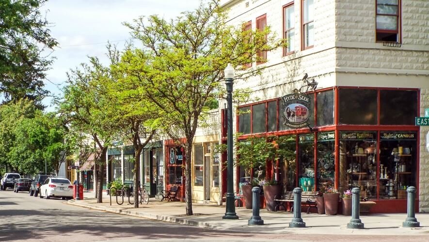 Boise residential street architecture