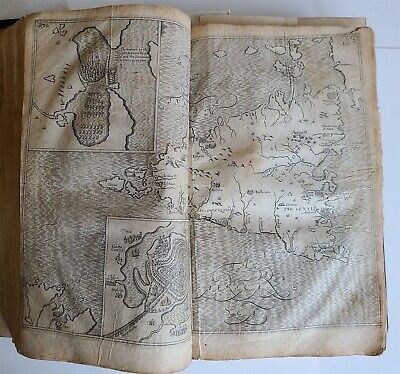 historical novel manuscript and antique map