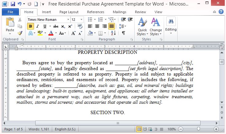 corporate building sale legal documents