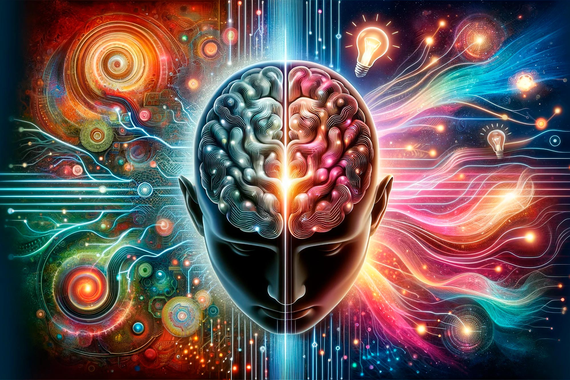 abstract ai memory concept