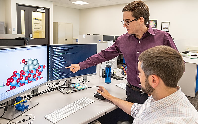 molecular simulation computer lab