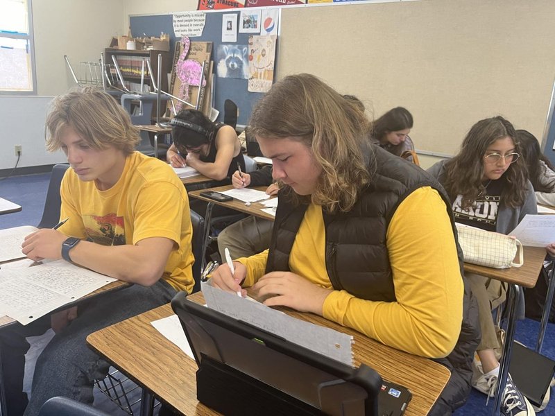 classroom, exam, digital, English, students