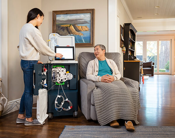 dialysis machine at home setting