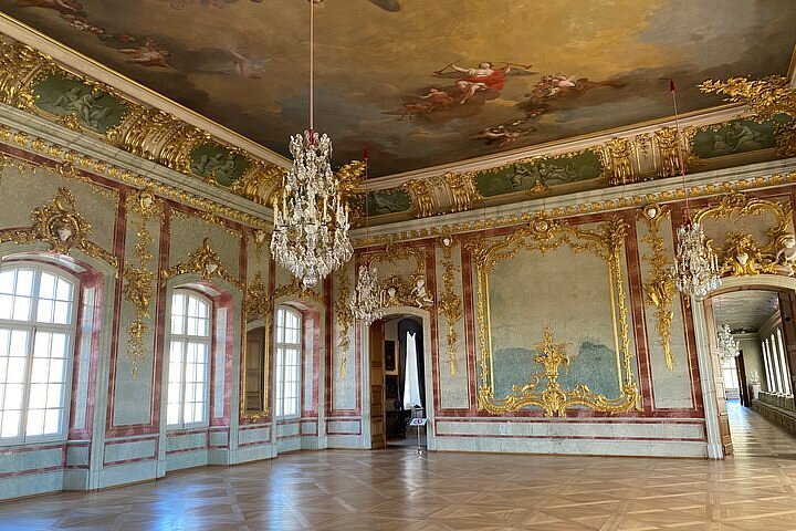 19th century French ballroom interior, elegant jewelry display, classical French scenery