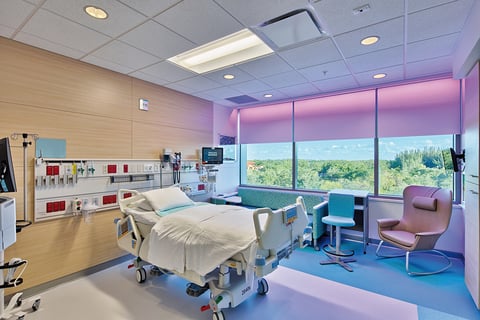 scenic hospital setting