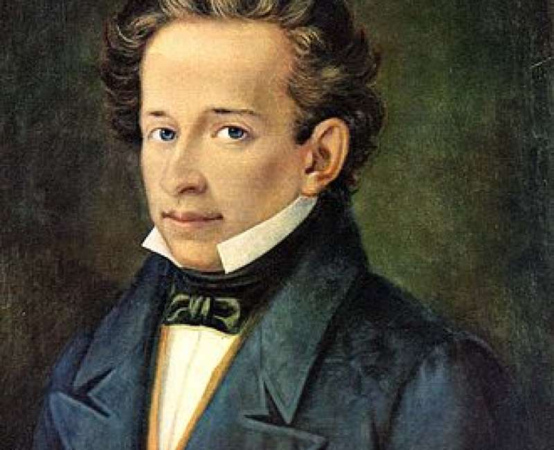 antiche fotografie di Leopardi e Tolstoj
