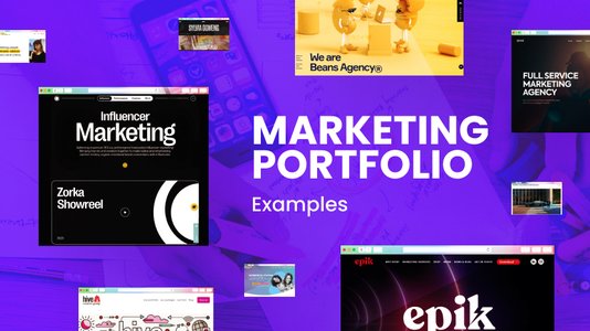 digital agency portfolio concepts