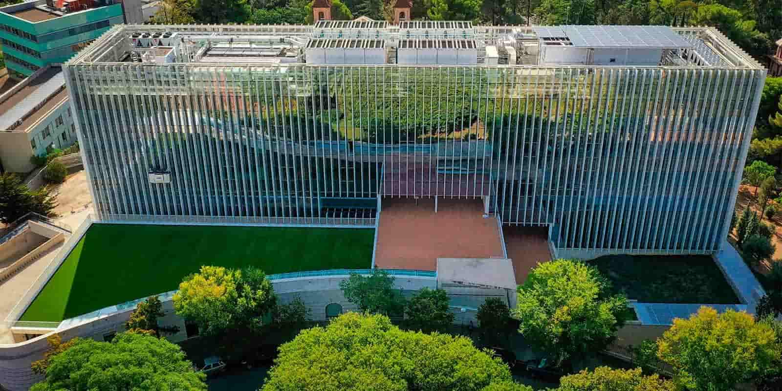Barcelona urban landscape, technology hub, modern architecture
