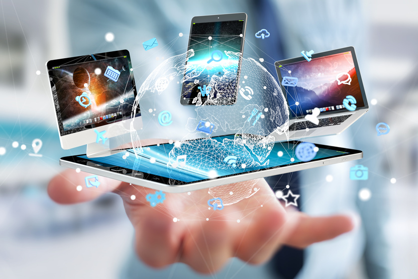 modern digital technology devices