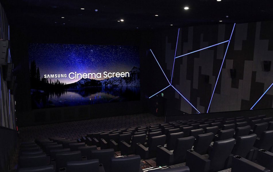 Pantallas LED en salas de cine