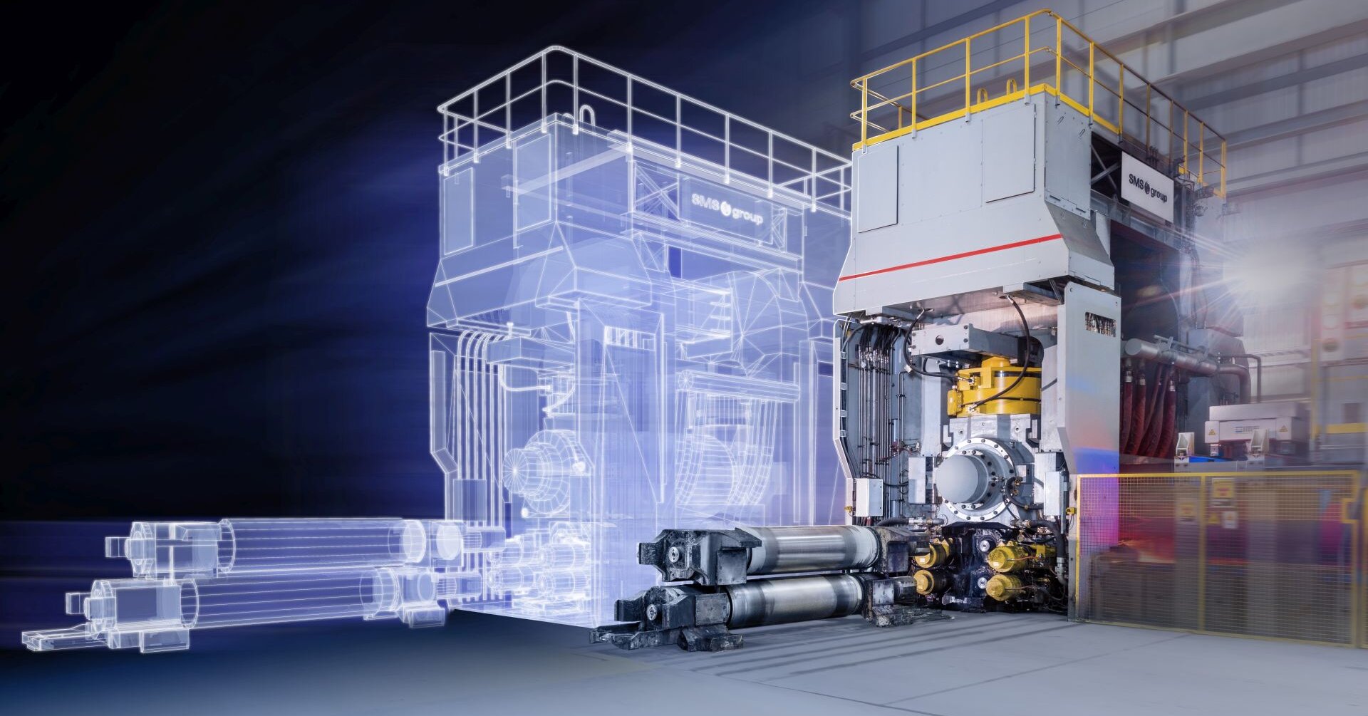 digital twin industrial setup