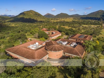 African university campus scenery