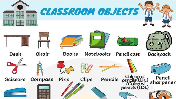 learning classroom objects