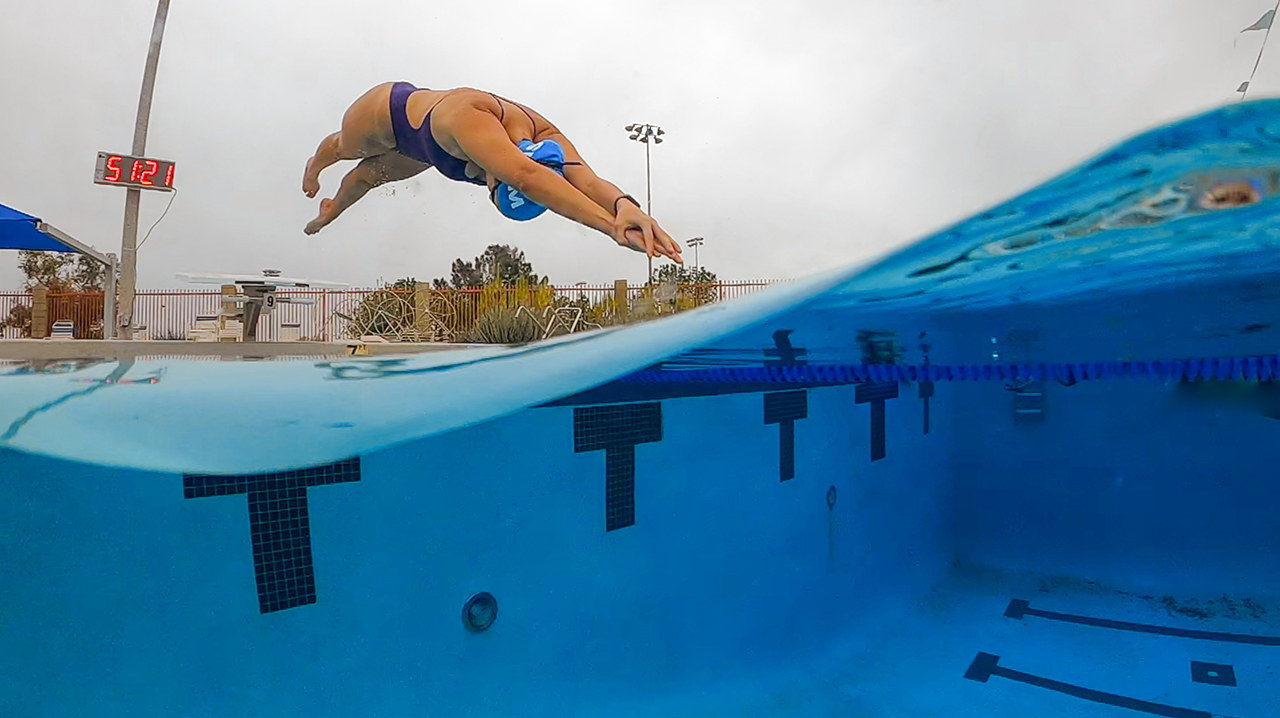 diversity of pool diving techniques