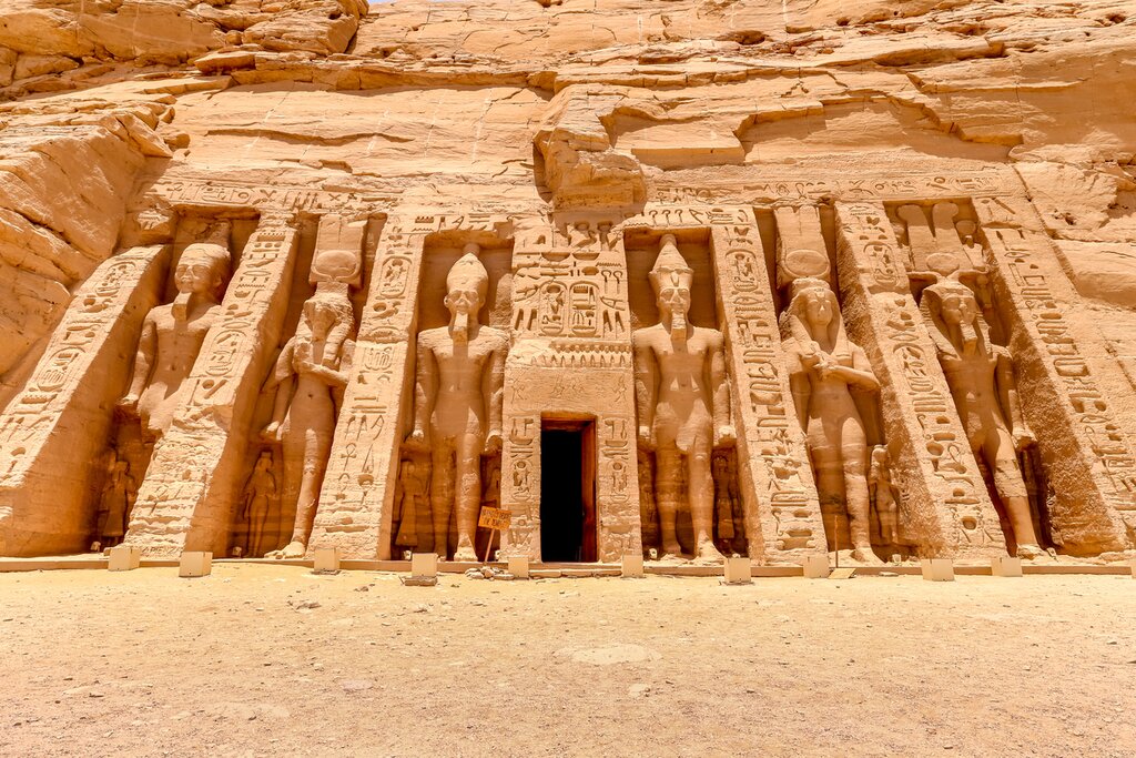majestic ancient temples and natural landscapes