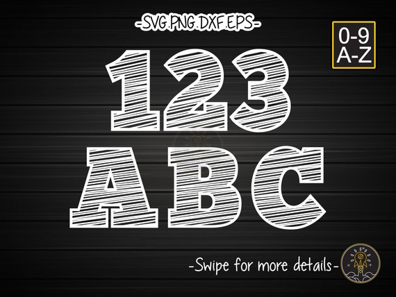 chalkboard numbers