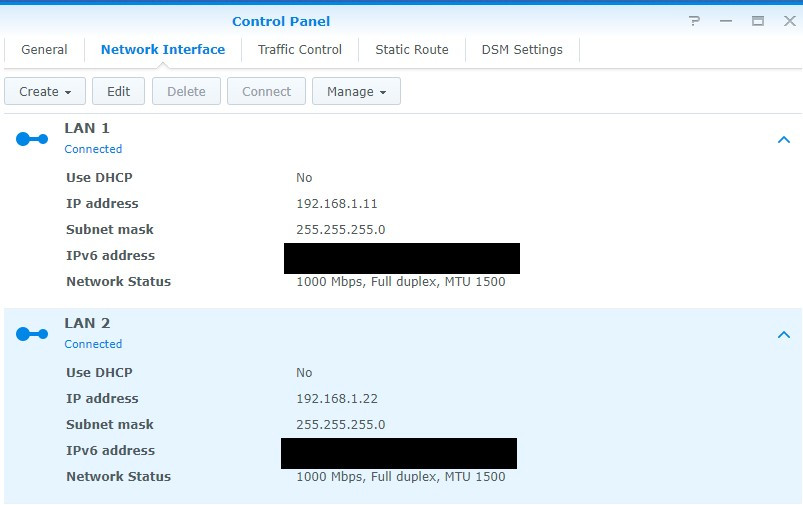 docker container network ports configuration